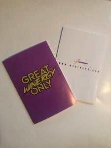 “Great WINERGY Only” Notebook