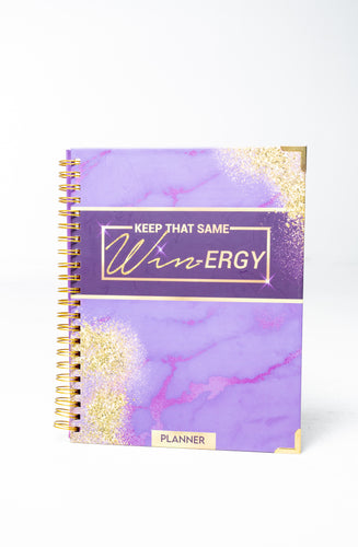 “Keep That Same WIN-ergy” Annual Undated Planner